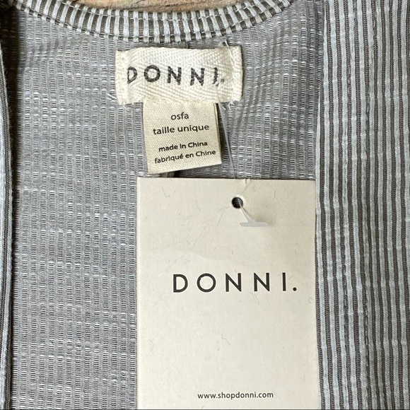 Donni Open Cardigan NWT - Picture 2 of 5